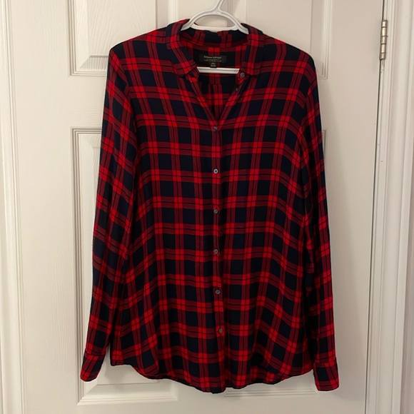 Banana Republic Classic-Fit Flannel Shirt - Picture 1 of 3